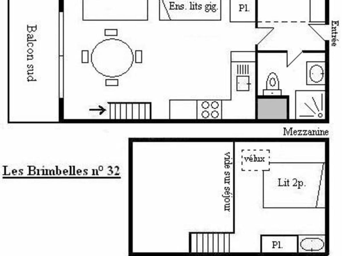 Studio Méribel, 1 pièce, 5 personnes - FR-1-180-304 Exterior foto